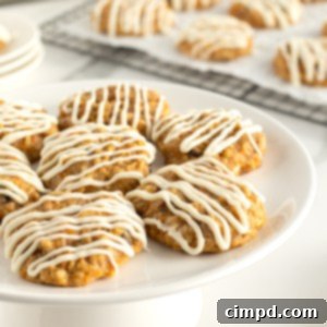 Carrot Cake Cookies by The BakerMama