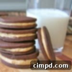 Peanut Butter Stuffed Chocolate Treasures 2 Peanut Butter Filled Chocolate Cookies