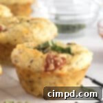Cheesy Pizza Poppers 9 Pizza Muffins by The BakerMama