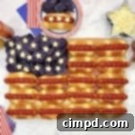 Hot Dog Flag Board by The BakerMama