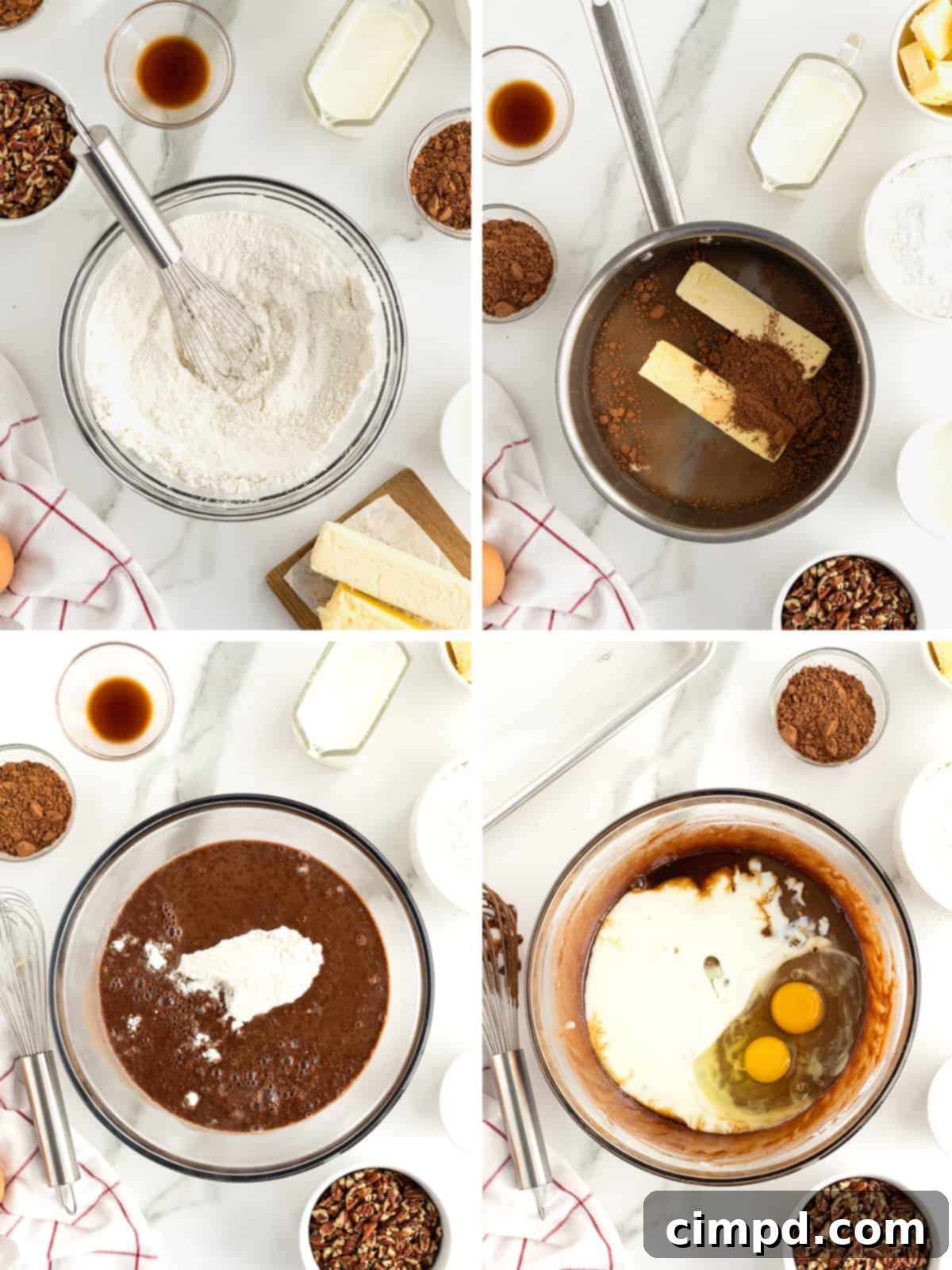 Chocolate Sheet Cake by The BakerMama