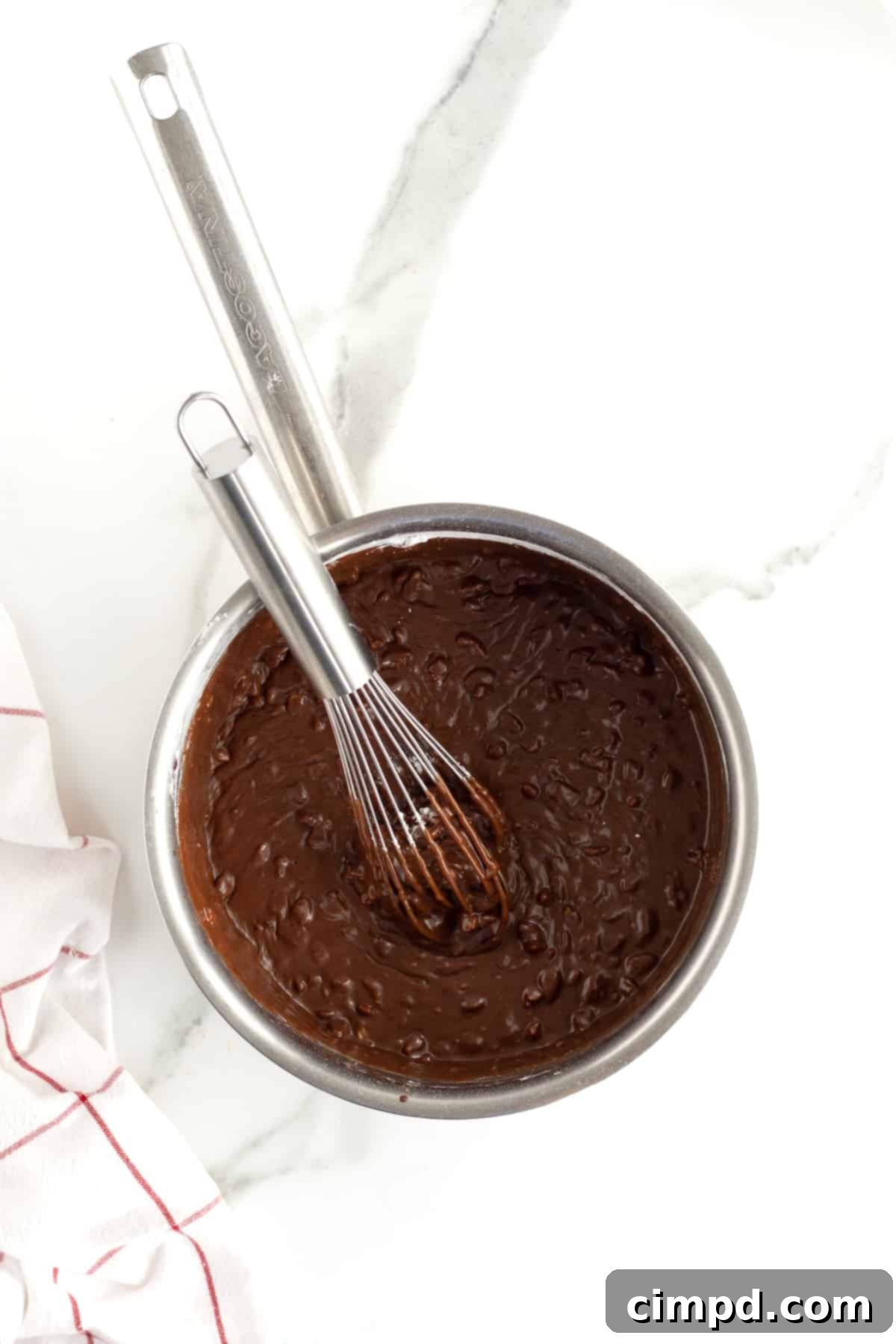 Chocolate Sheet Cake by The BakerMama