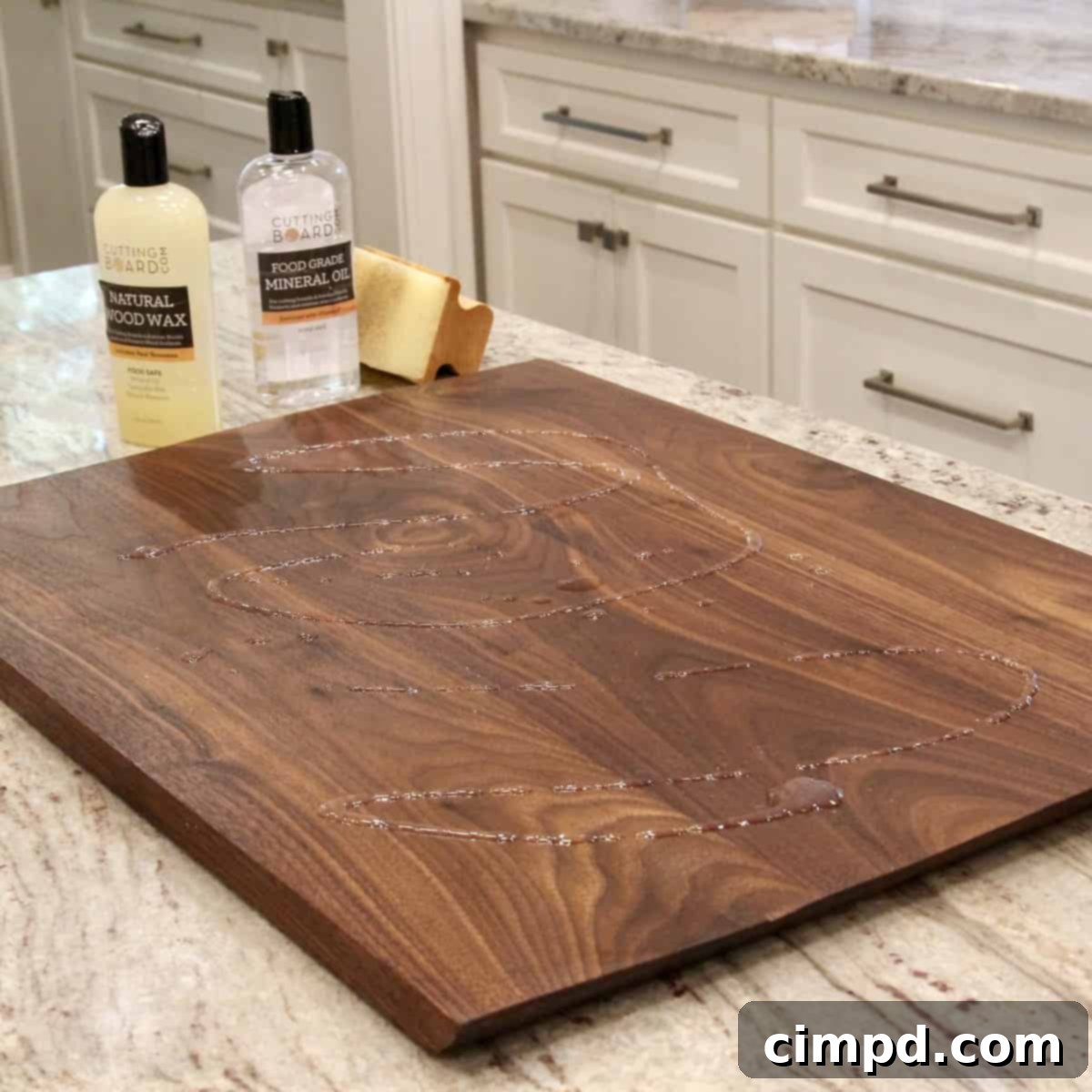 How to Clean and Care for Your Wood Board by The BakerMama