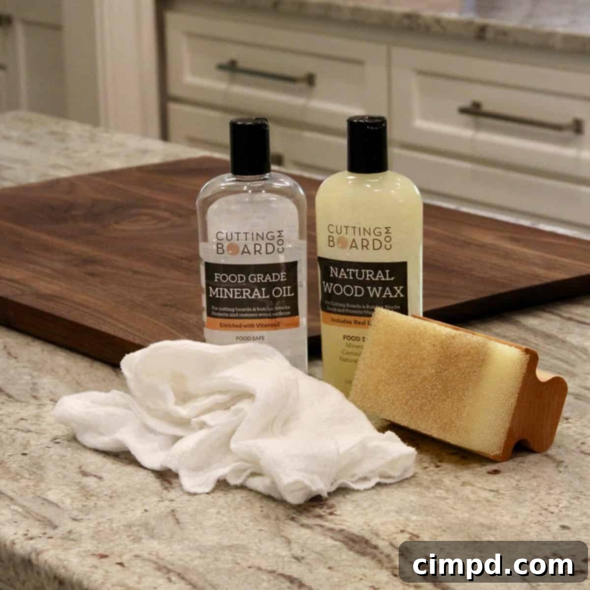 How to Clean and Care for Your Wood Board by The BakerMama