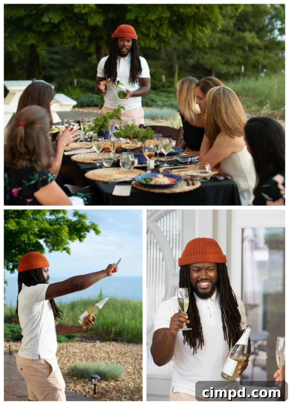 Lake Michigan Revitalize Retreat - Sommelier George Walker III Wine Pairing