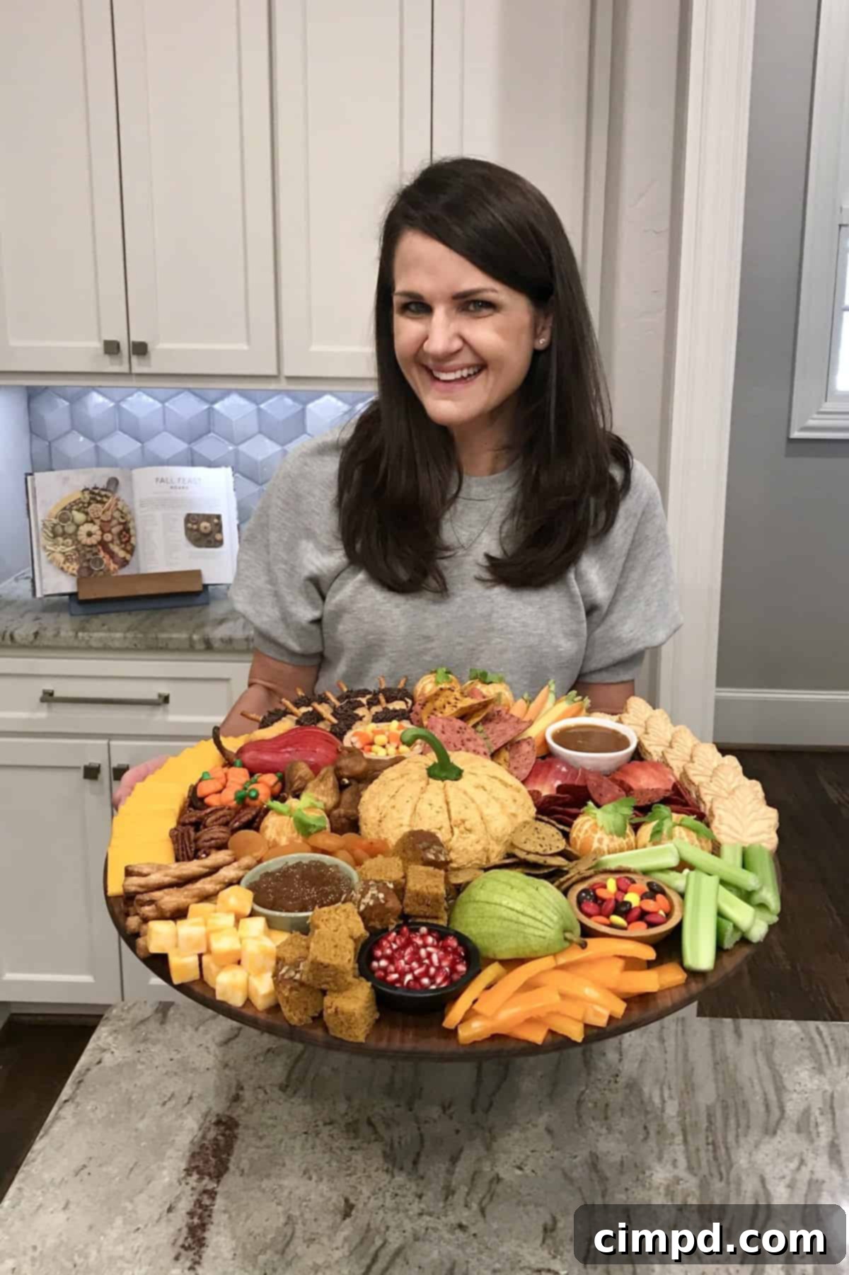 Autumn Delights Platter 6 Close-up of Fall Feast Board by The BakerMama