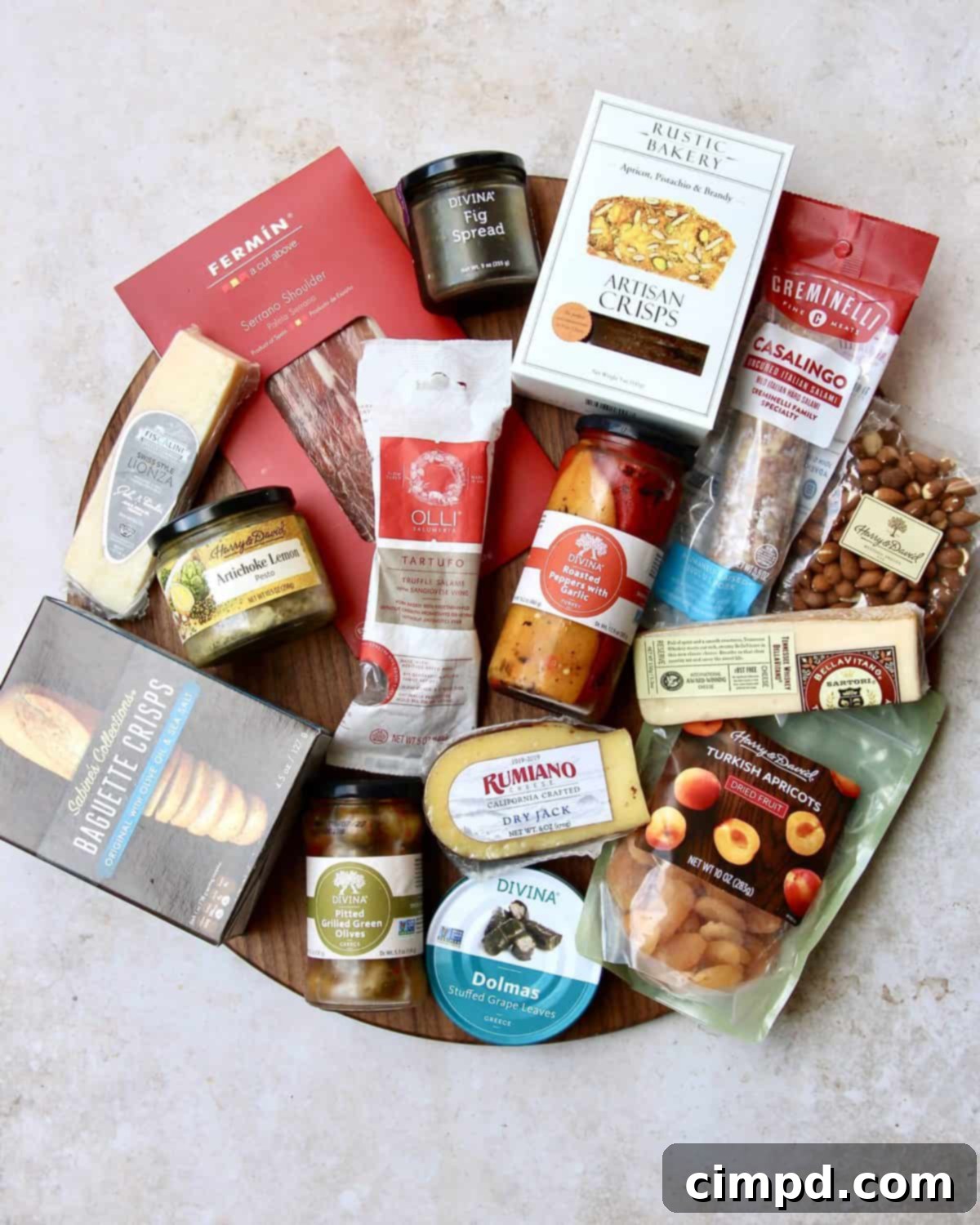 Holiday Cheese and Charcuterie Board by The BakerMama with Harry & David