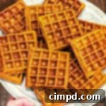 Pumpkin Waffle Board by The BakerMama