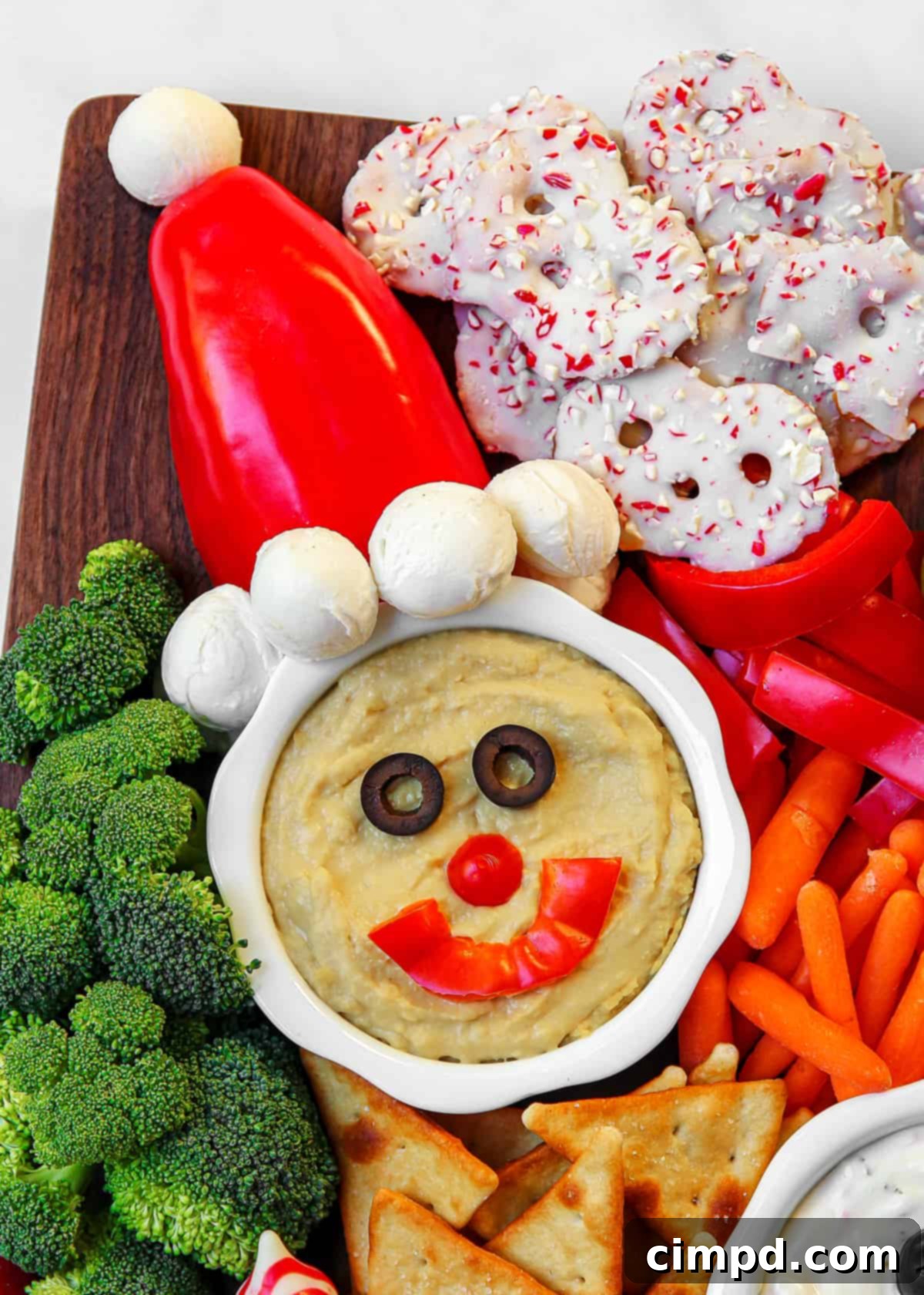 Holly Jolly Kid's Snack Board by The BakerMama