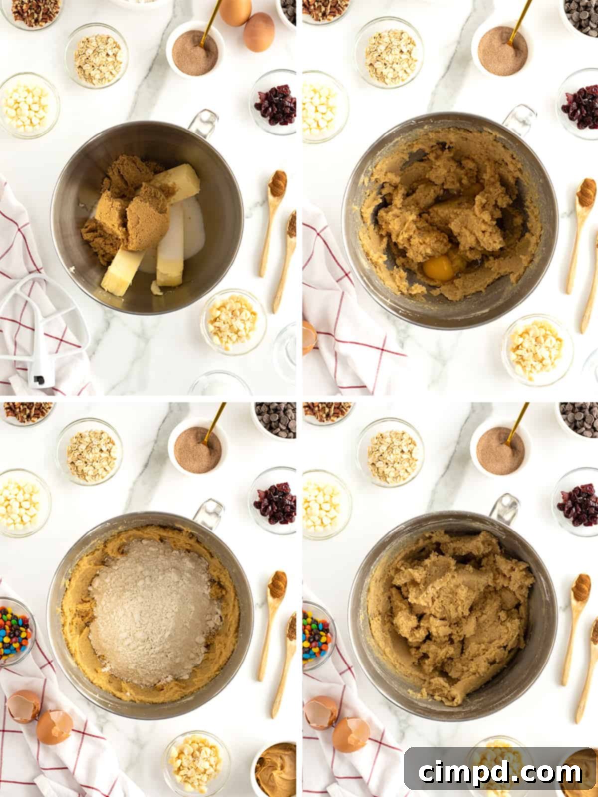 One Cookie Dough 7 Possible Flavors by The BakerMama