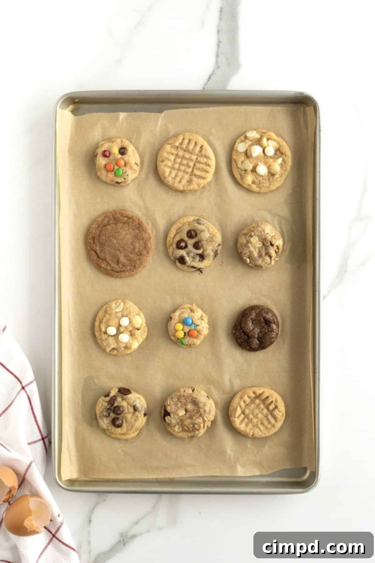 One Cookie Dough 7 Possible Flavors by The BakerMama