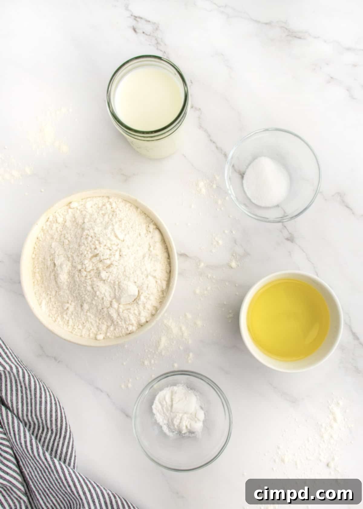 Fluffy, Fresh Homemade Flour Tortillas 6 Homemade Flour Tortillas by The BakerMama