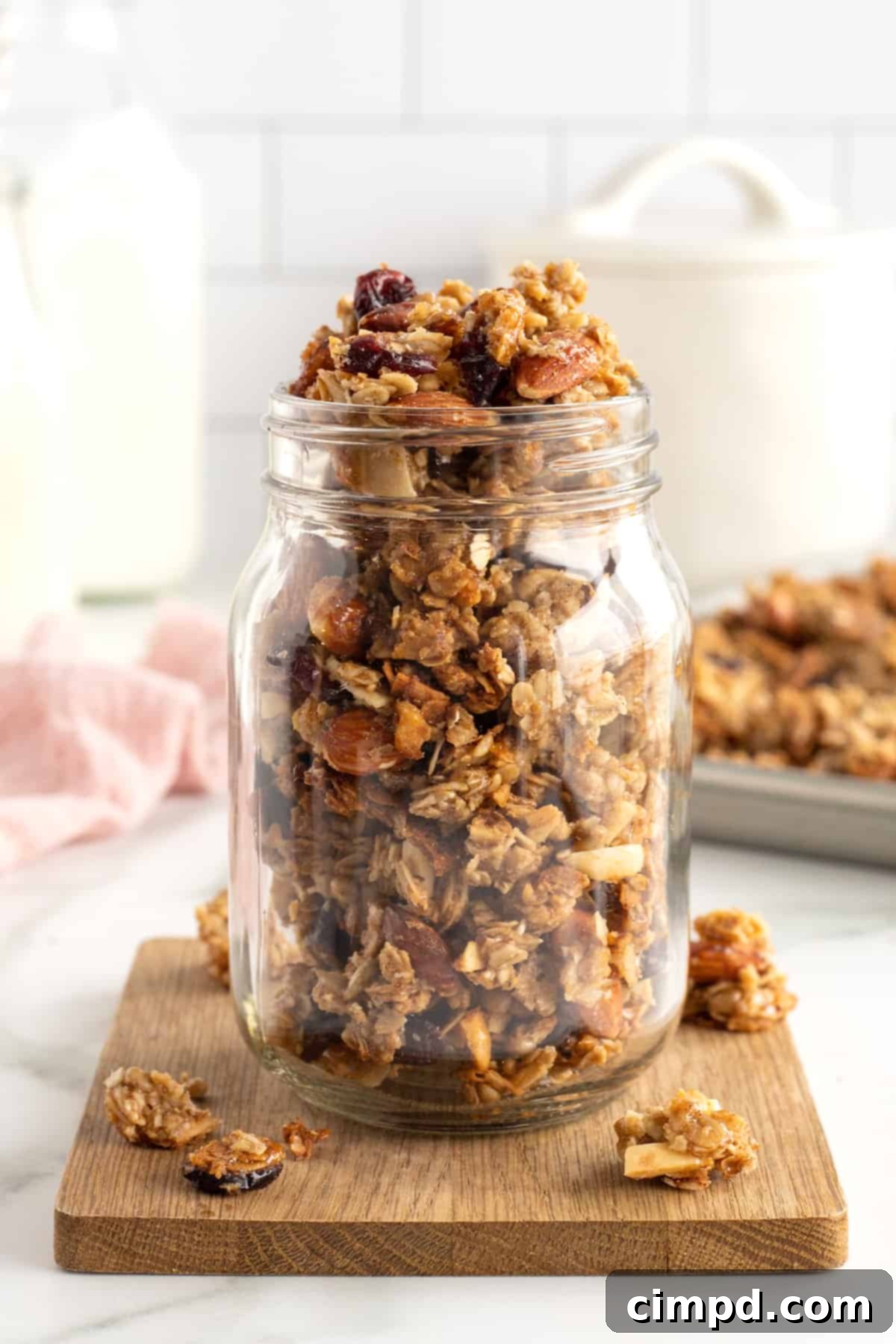 Family enjoying Chunky Homemade Granola as a healthy snack