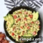 Breakfast Rice Scramble