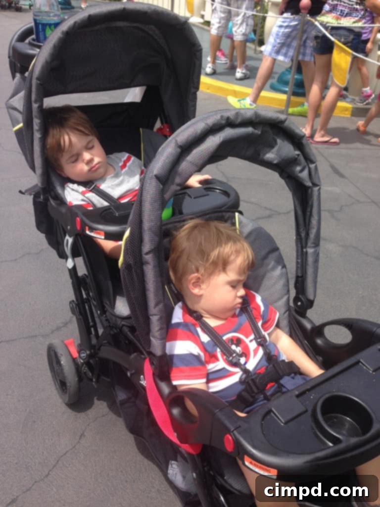 Disneyland with Toddlers - Kids enjoying a ride
