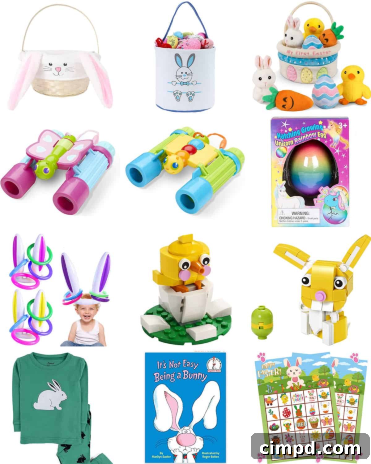 The Ultimate Easter Host Handbook 4 Easter Basket Ideas by The BakerMama: Adorable Baskets, Fun Toys, Books, and Personalized Gifts for Kids of All Ages