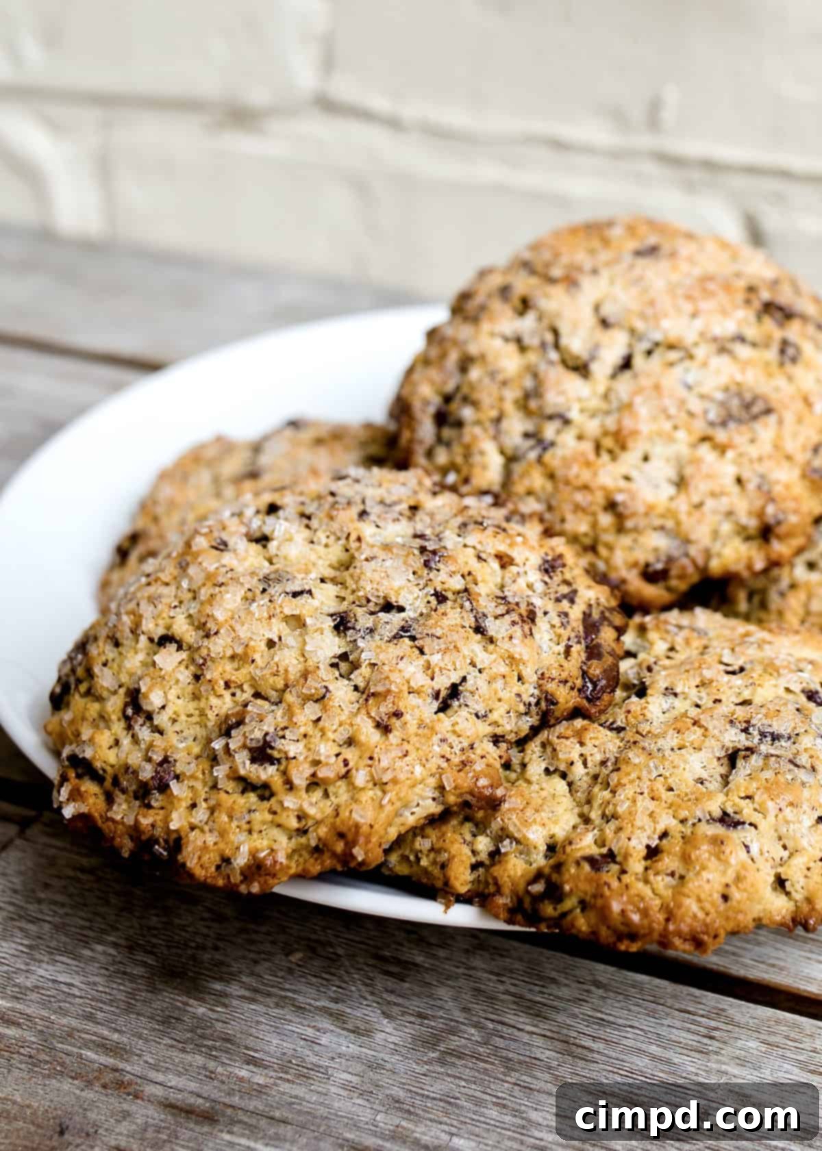 Chocolate Chunk Scones by The BakerMama