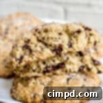 Chocolate Chunk Scones by The BakerMama