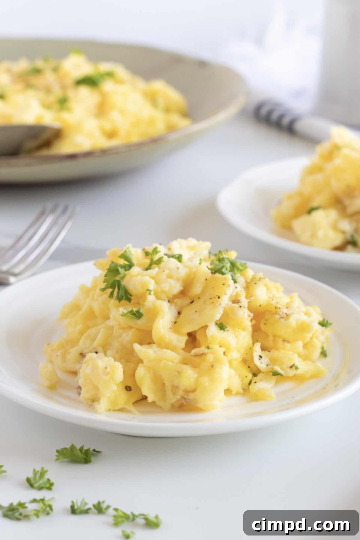 How to Soft Scramble Eggs by The BakerMama