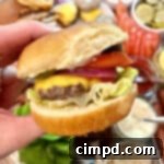 Easy Cheesy Sliders by The BakerMama