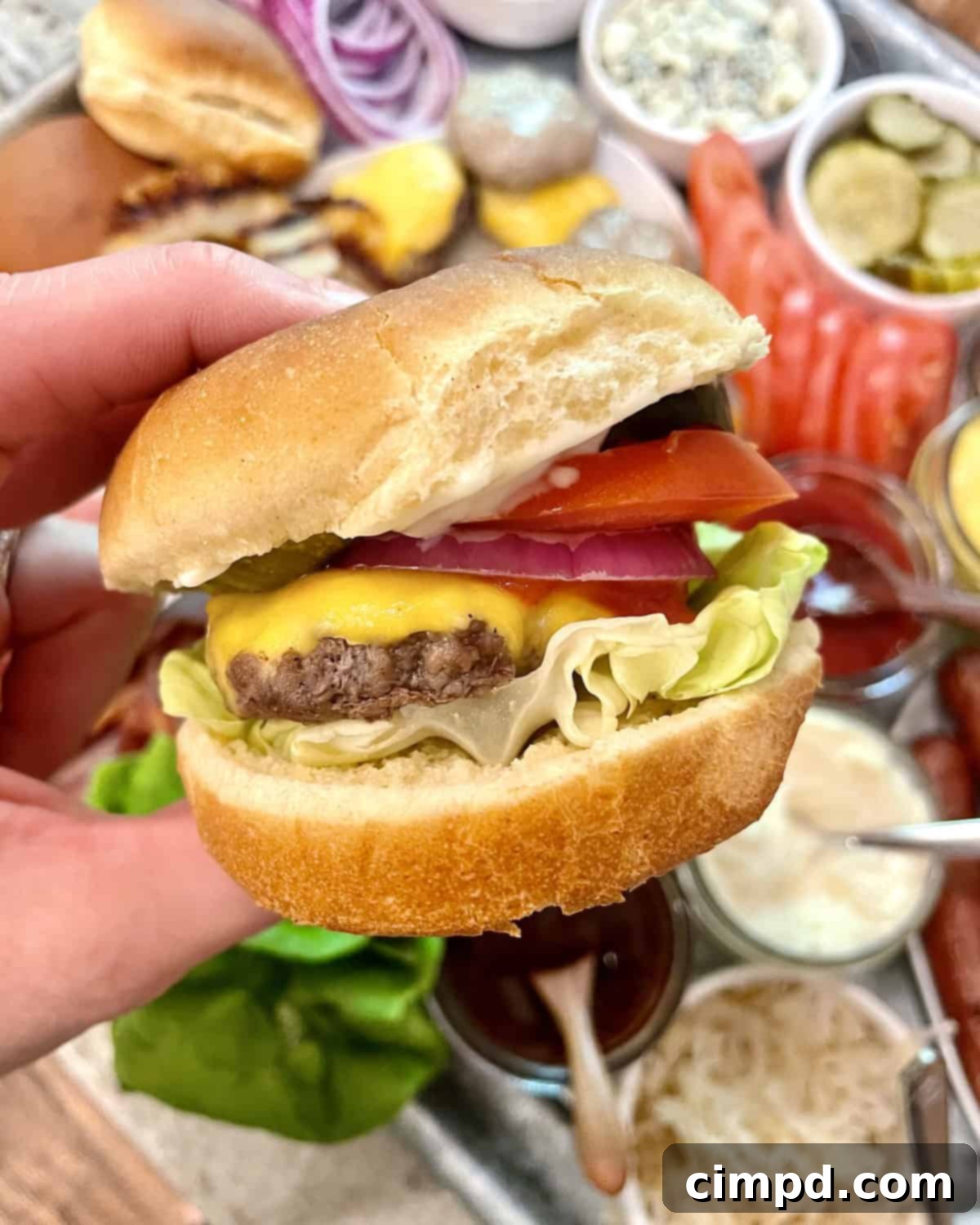 A close-up of a delectable s'mores board featuring a grilled s'mores dip, various graham crackers, chocolates, cookies, and fresh strawberries.