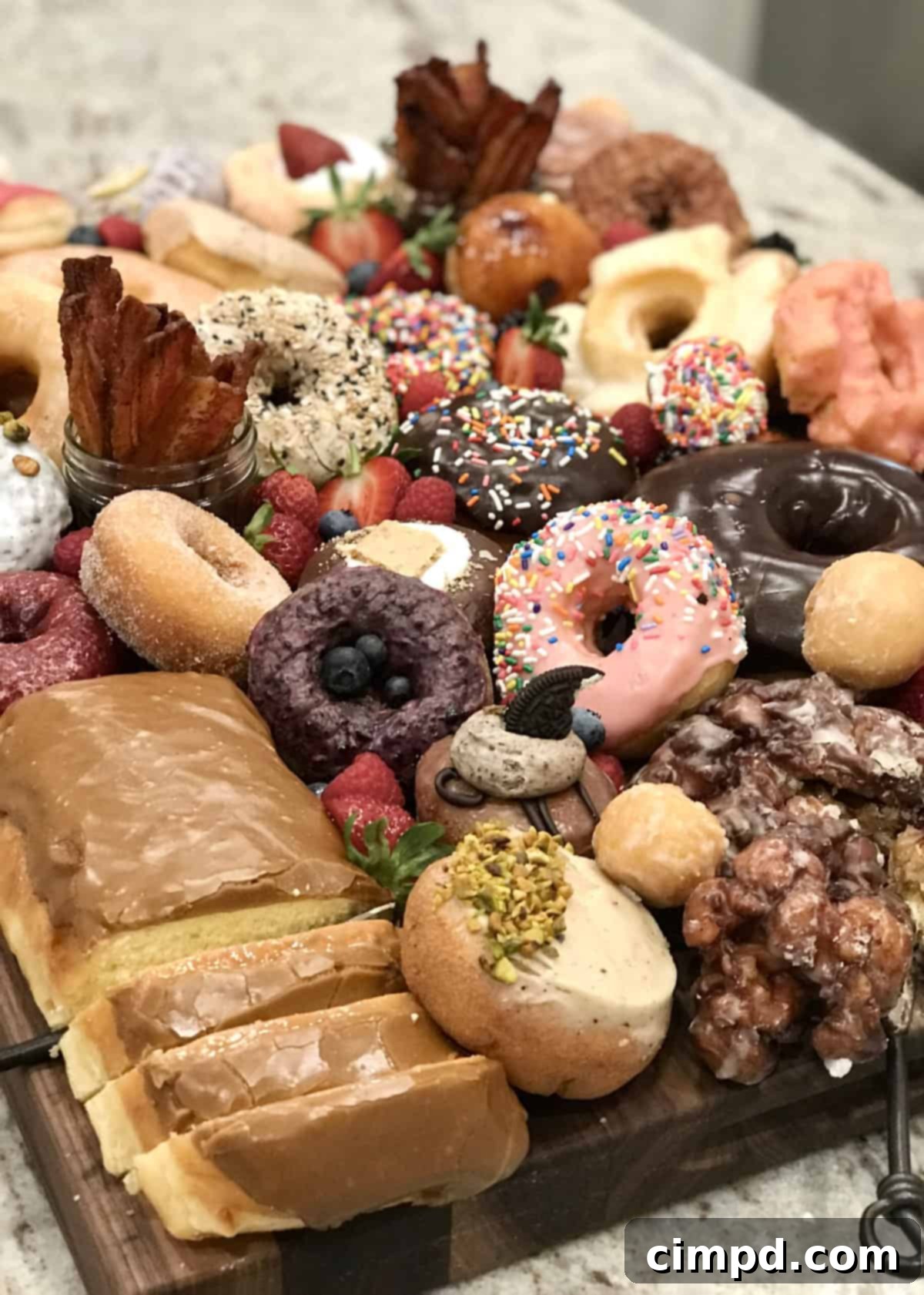 Donut Showcase 3 Donut Board by The BakerMama