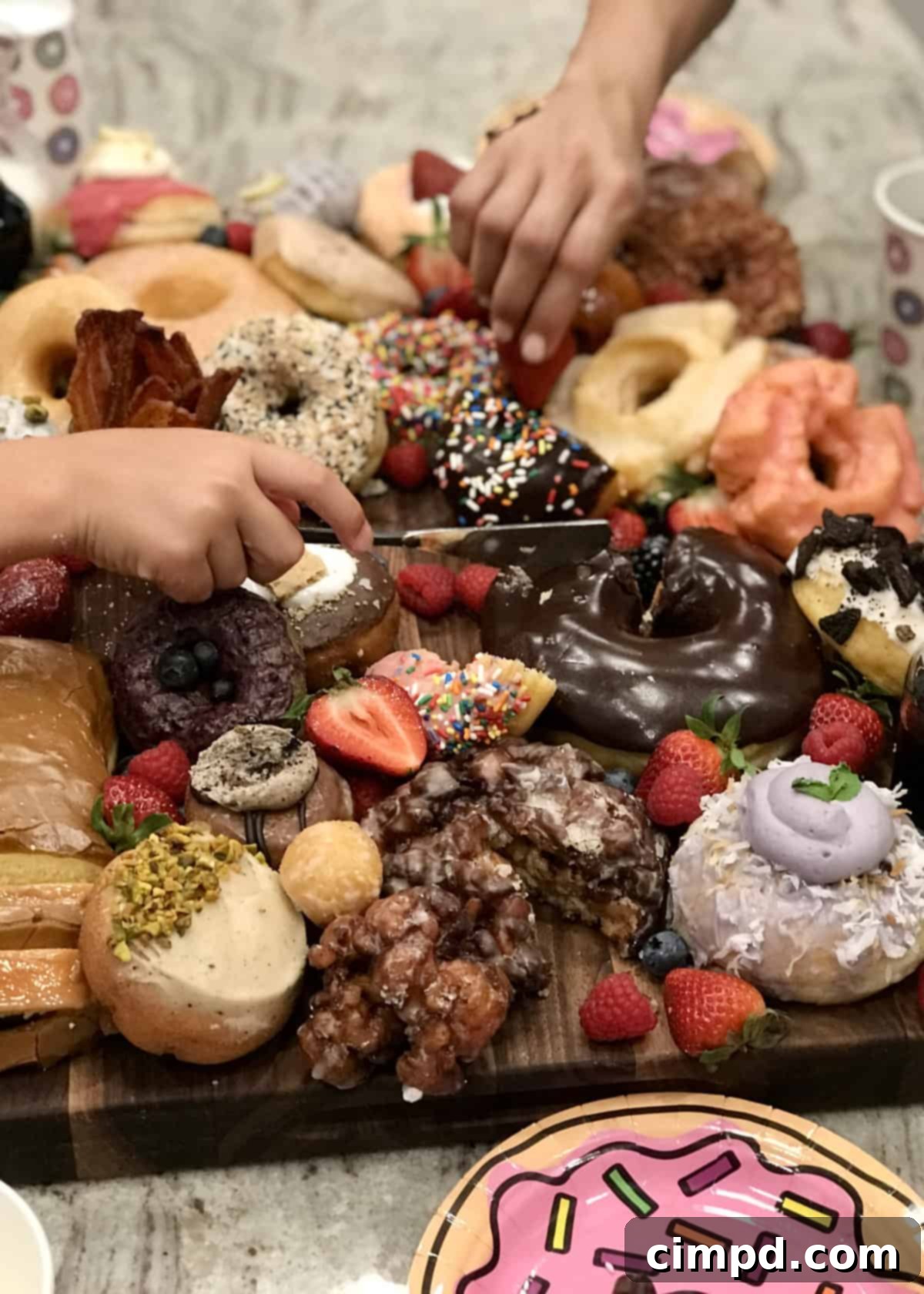 Donut Showcase 8 Donut Board by The BakerMama