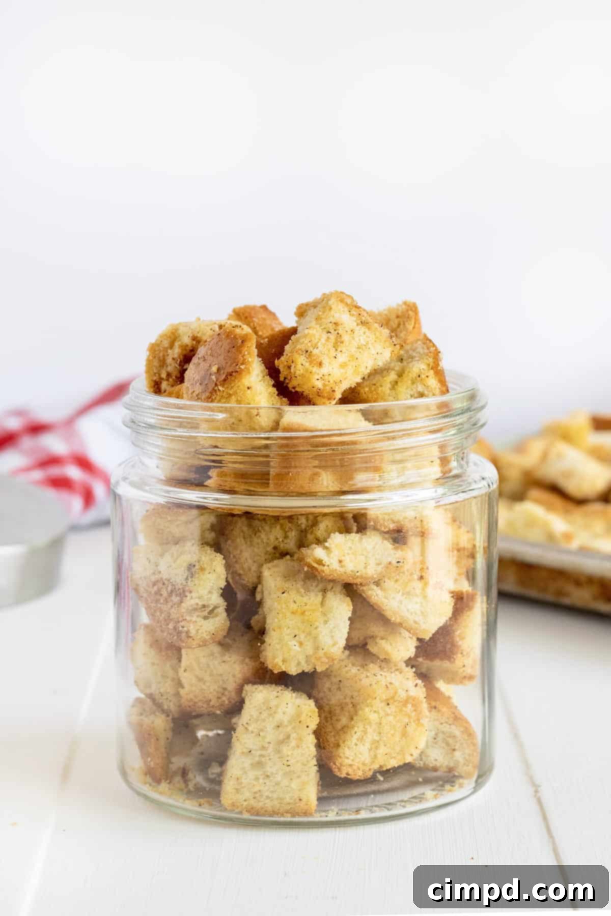 Homemade Croutons by The BakerMama