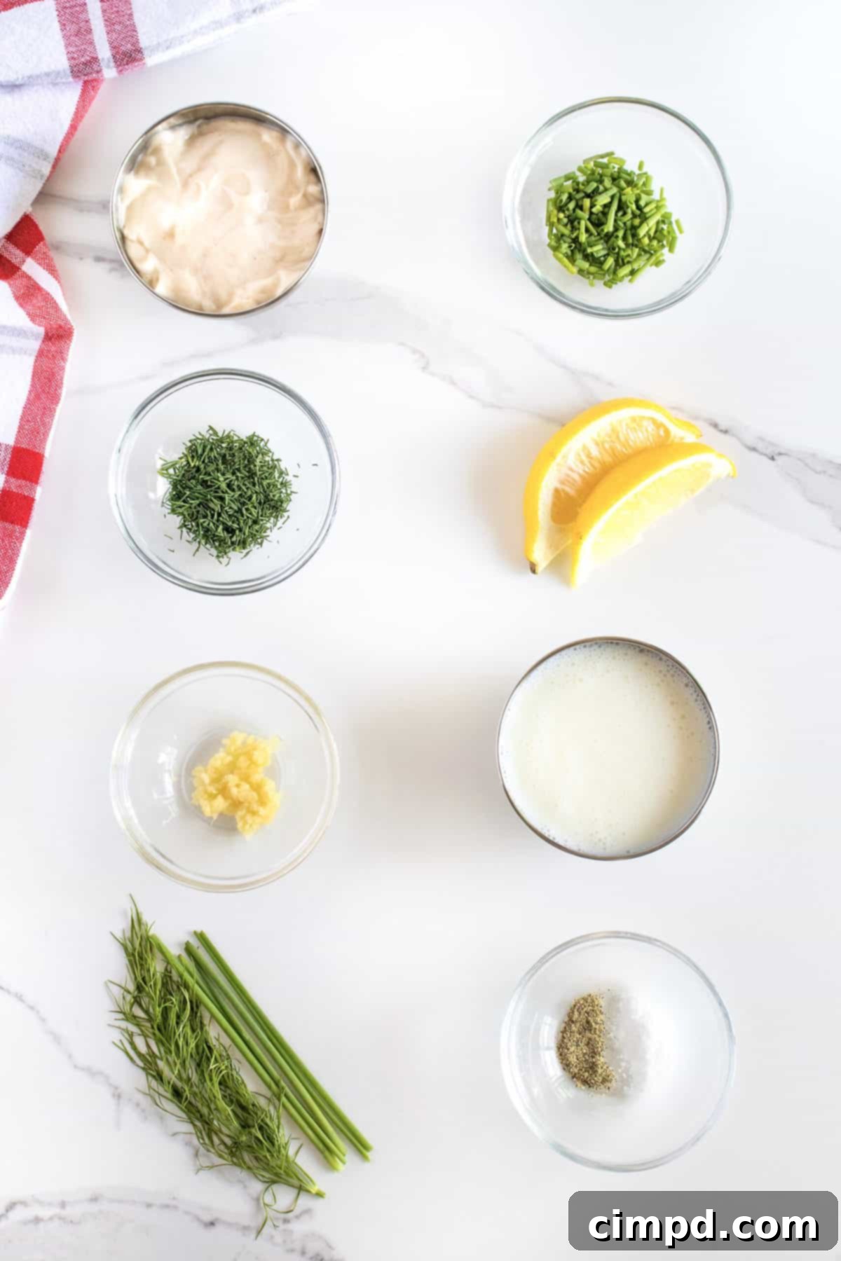 Homemade Ranch Dressing by The BakerMama