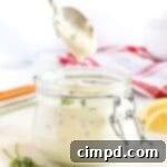 Homemade Ranch Dressing by The BakerMama