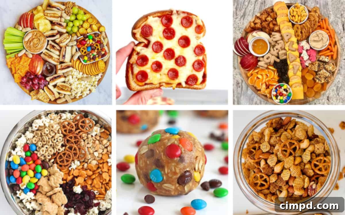 Welcome Back Bash Blueprint 6 Variety of kid-friendly snacks and treats for a Back to School Gathering by The BakerMama