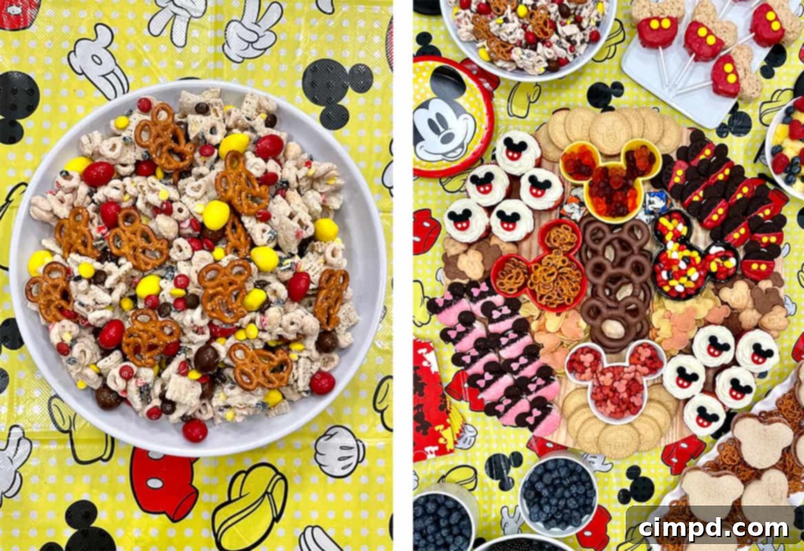 Mickey Mouse Party Spread by The BakerMama