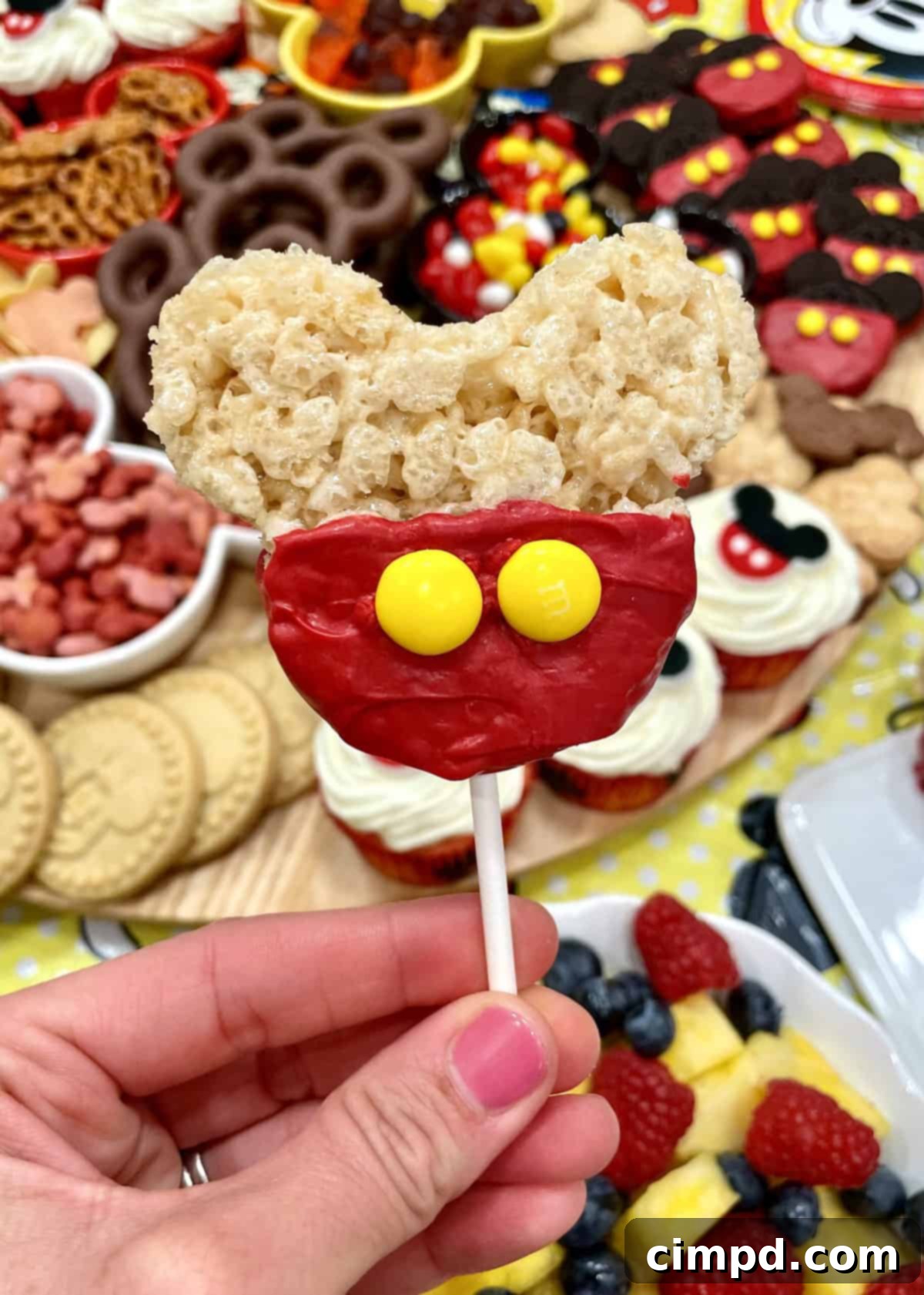 Mickey Mouse Party Spread by The BakerMama
