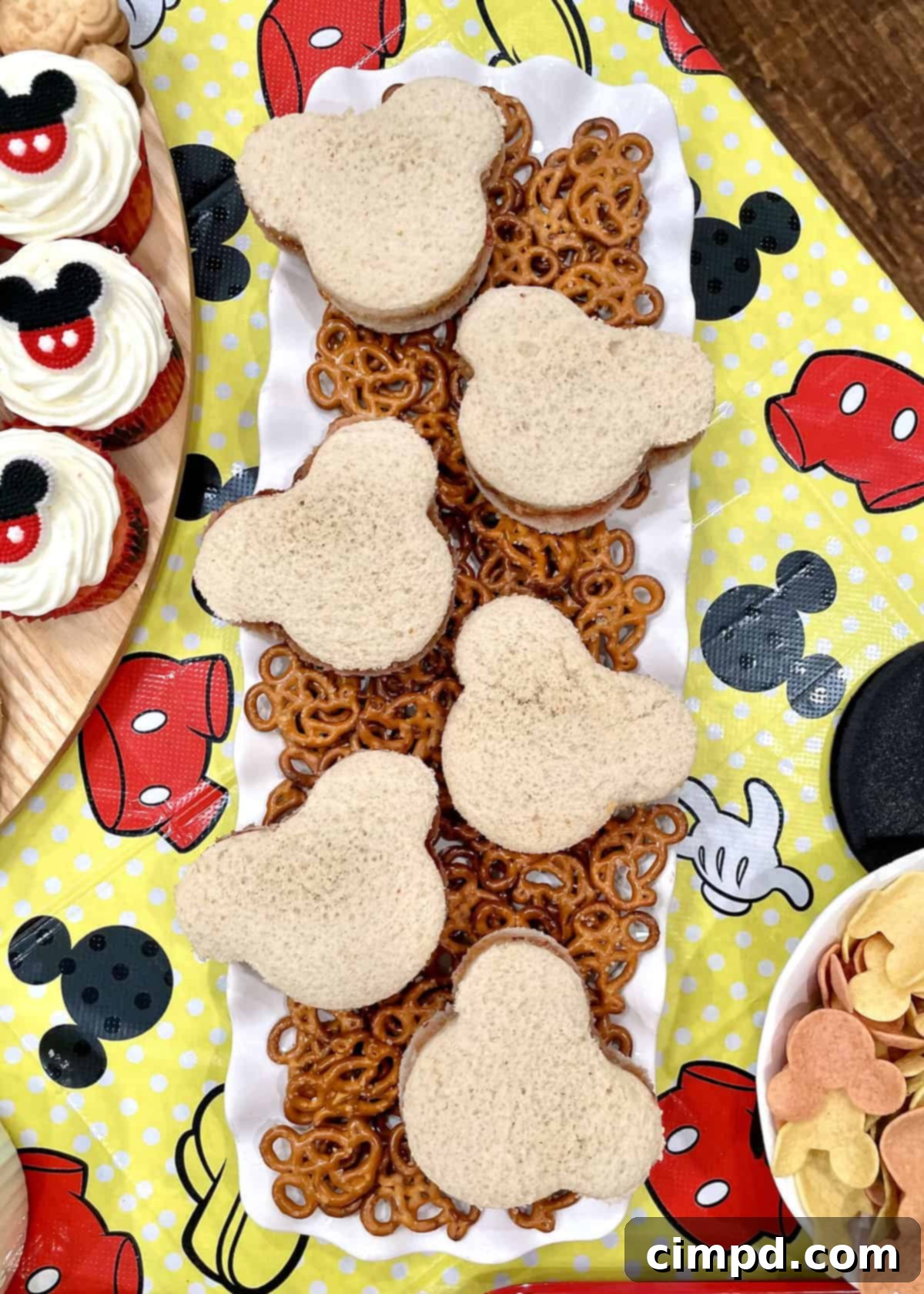 Mickey Mouse Party Spread by The BakerMama