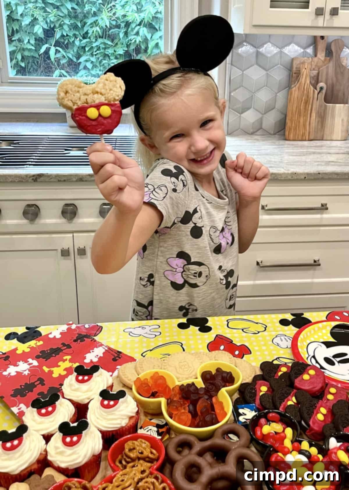 Mickey Mouse Party Spread by The BakerMama