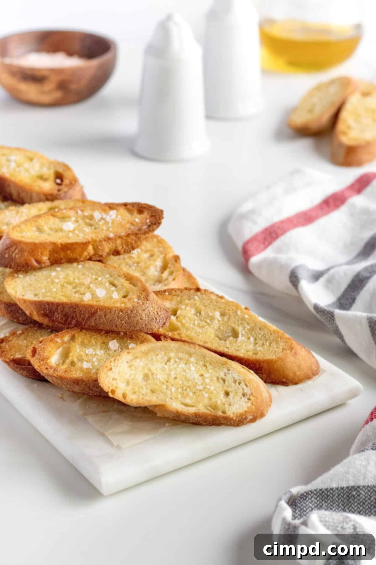 Mastering Homemade Crostini 2 How to Bake Crostini by The BakerMama