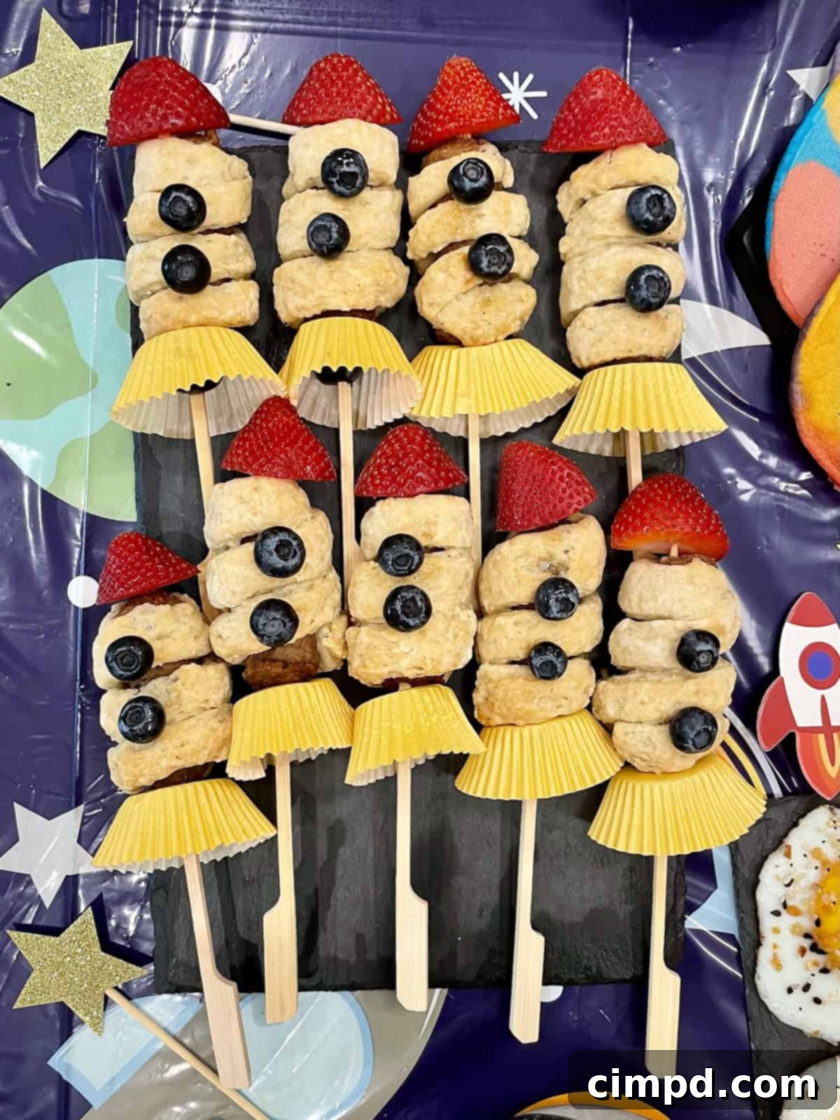 Blast Off! Breakfast Spread by The BakerMama