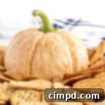 Pumpkin Cheese Ball by The BakerMama