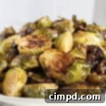 How to Roast Brussels Sprouts by The BakerMama