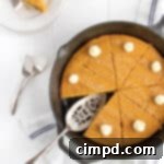 Spiced Pumpkin Cornbread 8 Pumpkin Cornbread by The BakerMama