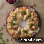 Cinnamon Roll Wreath by The BakerMama