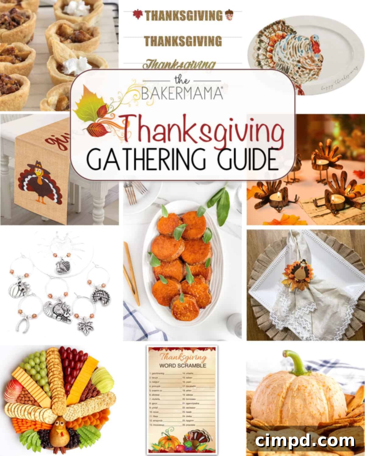 The BakerMama's Thanksgiving Gathering Guide: Ideas for effortless hosting and festive celebrations