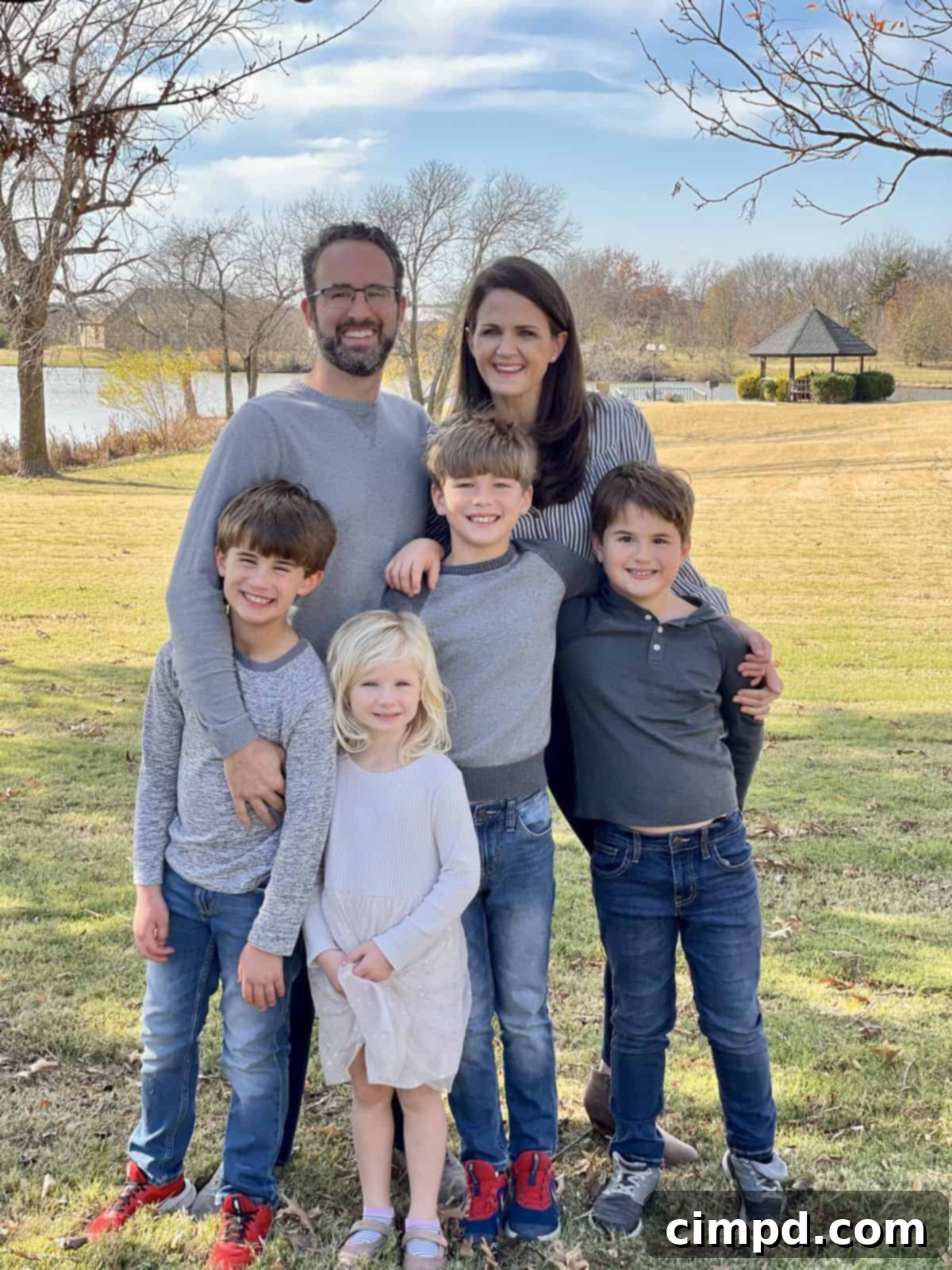 The BakerMama family enjoying Thanksgiving festivities and creating lasting memories together