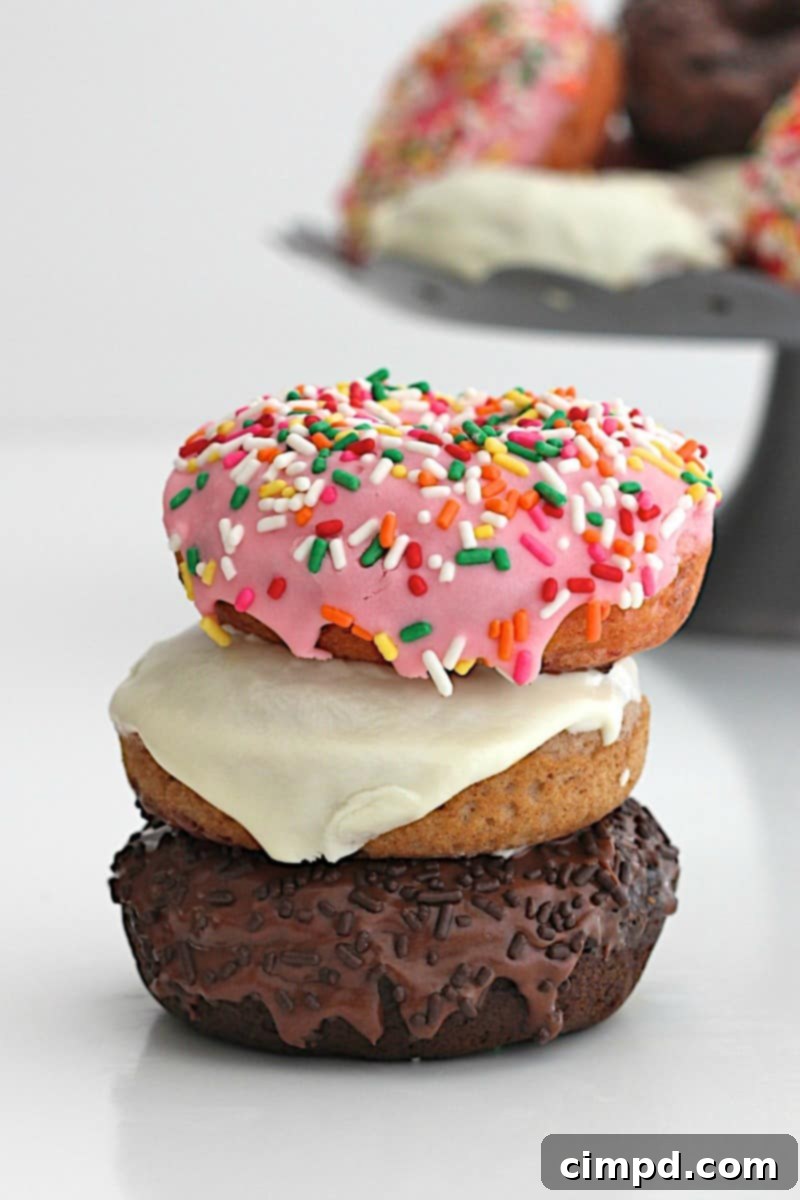 21 Culinary Hits of 2021 4 Easy 2-Ingredient Baked Cake Donuts with simple 1-Ingredient Glaze