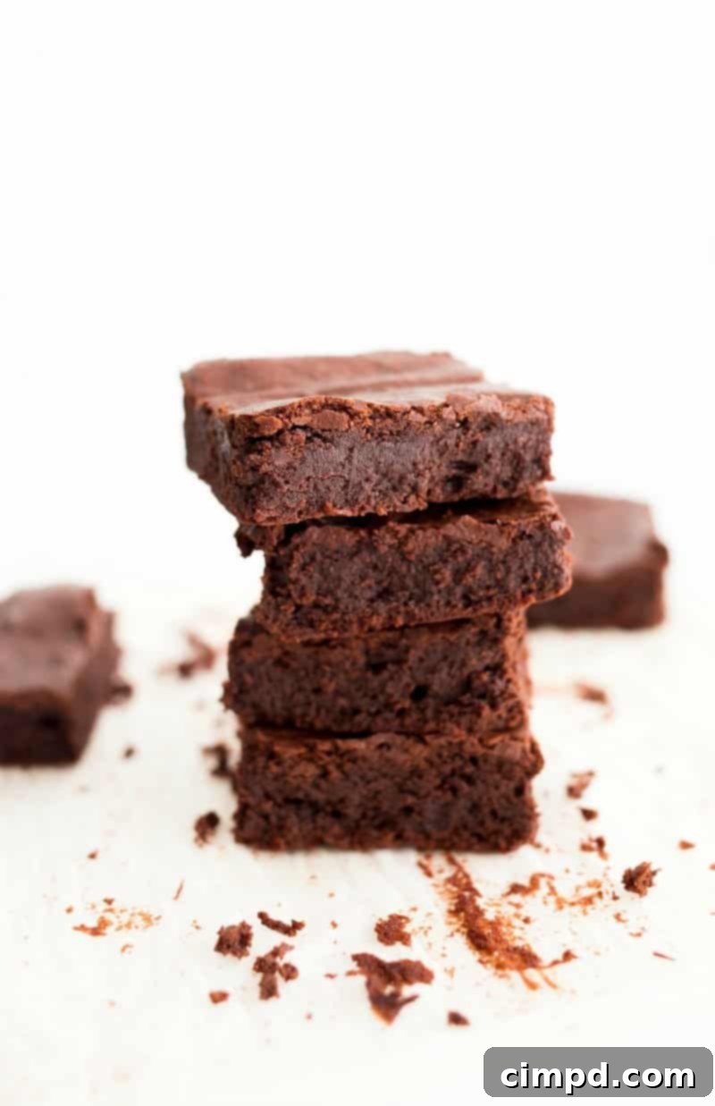 21 Culinary Hits of 2021 3 Quick 5-Ingredient Flourless Brownies recipe, fudgy and delicious