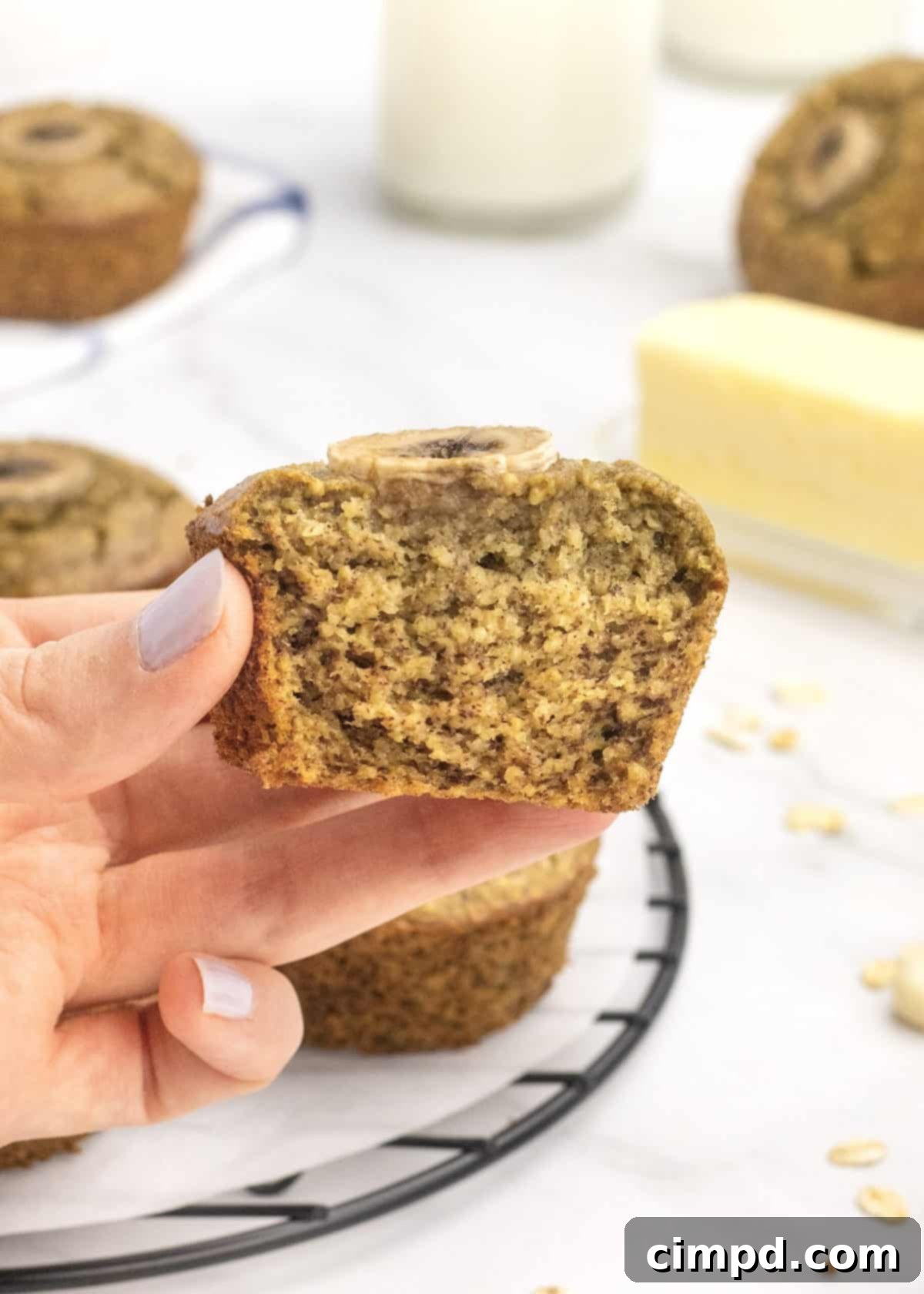 Easy 5-Ingredient Flourless Banana Muffins - Blender Recipe