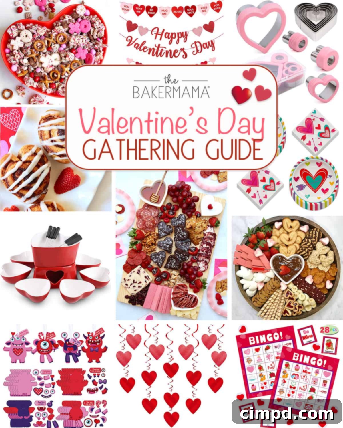 Valentine's Day Gathering Guide by The BakerMama