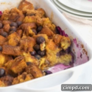 Blueberry French Toast Casserole