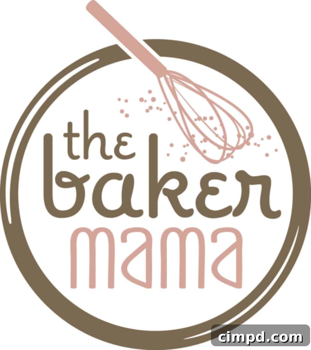 The BakerMama Logo, symbolizing two years of culinary blogging