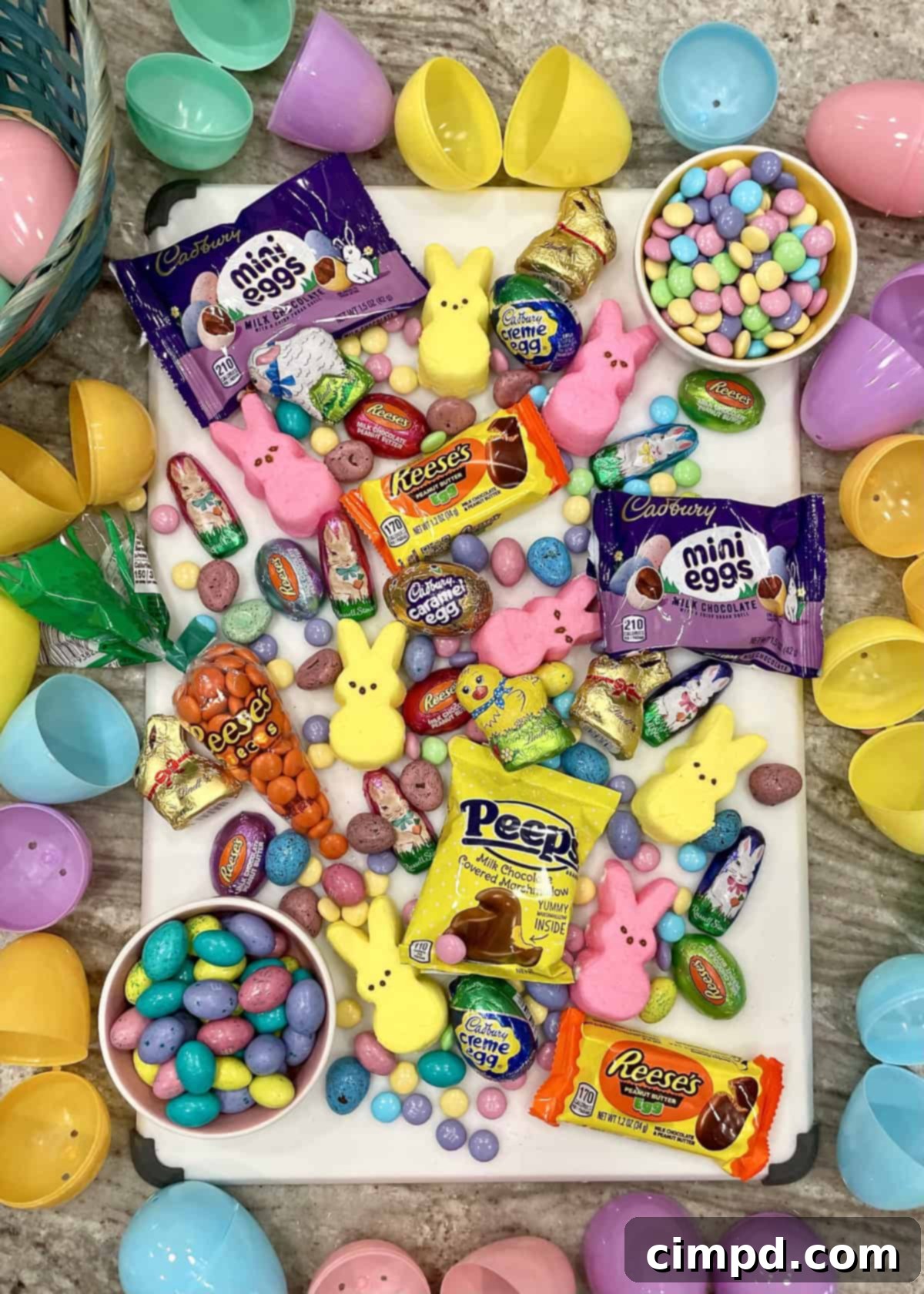 Leftover Easter Candy Cookie Dough by The BakerMama